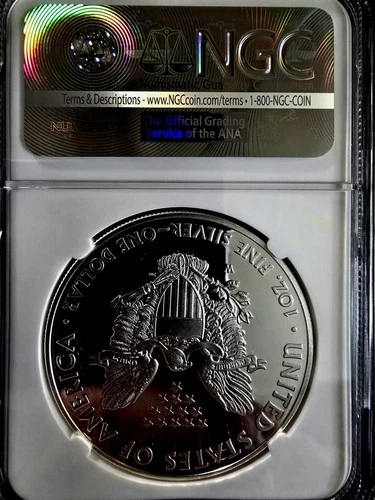 2015-W Proof American Silver Eagle $1 NGC PF70 Ultra Cameo