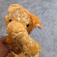 Stuffed Plush Elephant Toy 14" Kellytoy Soft Golden Brown