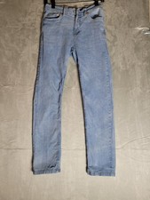 Levis 502 Jeans Boy's Size 14 W27xL27 Creasing Throughout Light Wash