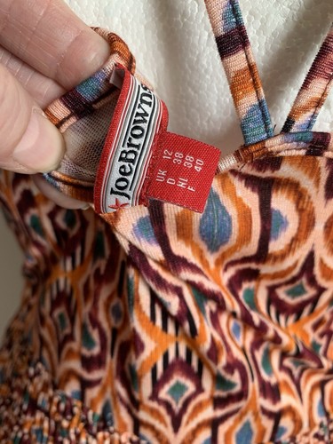 Stunning Joe Browns Maxi Dress 10 boho vintage Style gypsy wench ethnic Summer - Picture 22 of 22