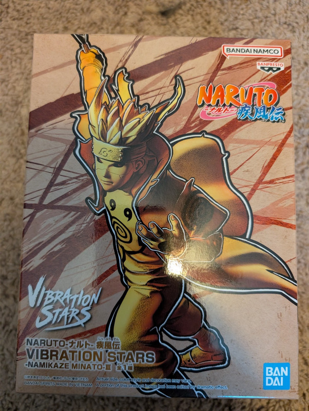 Naruto Shippuden Vibration Stars Namikaze Minato III Figure US SELLER