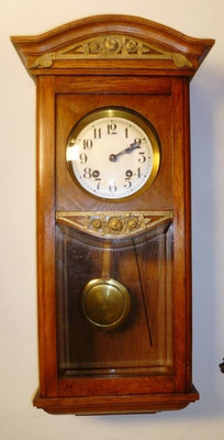 ODO, sehr seltene Wanduhr, Pendeluhr, Regulator, Repetition, intakt, restauriert