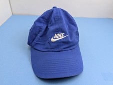Nike Club Unstructured Futura Wash Adjustable Hat Royal Size L/XL FB5368-480