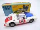 VINTAGE CORGI TOYS 330 PORSCHE CARRERA 6 RACING CAR IN ORIGINAL BOX 1967