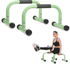 Parallettes Bars Push Up Stands Strength Training Calisthenics 16.6x10x10 In