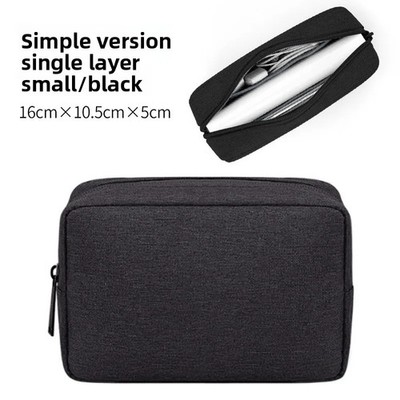 Quadratische Reise Organizer Tasche wasserdicht für Kabel Make-up Gadgets