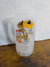 Vintage Chester Cheetah Plastic Tumbler Mug Made In U.S.A. Super Liter Betras