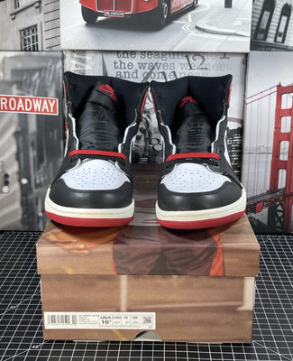 Air Jordan 1 High OG Black Toe Reimagined DZ5485-106 Men display picture 1