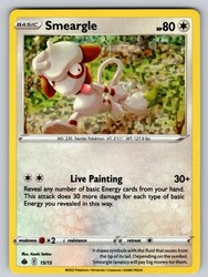 Smeargle 015/015 McDonald's Promos 2022 Holo Promo