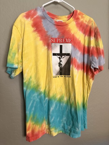 Supreme TIE DYE “Loved By The Children” Tee Worn 3x (PERFECT Condition) MEDIUM