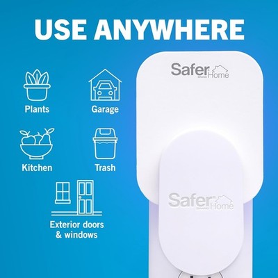 Safer Home Indoor Plug-in Fly Trap SH502 - 1 Device + 2 Glue Cards - UV LED Frui