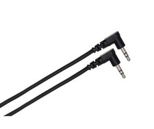 Hosa CMM-103RR Stereo Interconnect Cable Right angle 3.5mm TRS Male to Right