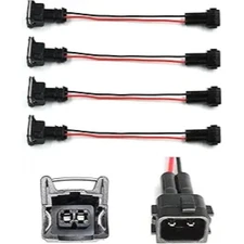Injector Adaptors Plugs Connectors Harness OBD2 TO OBD1 EV1 Fuel Injector Rep