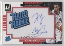 2014 Panini Donruss Rated Rookie Signature KJ McDaniels #RR-KJMc Patch Auto 0cz3