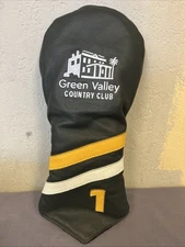 Links And Kings Green Valley Country Club Driver Head Cover Genuine Leather