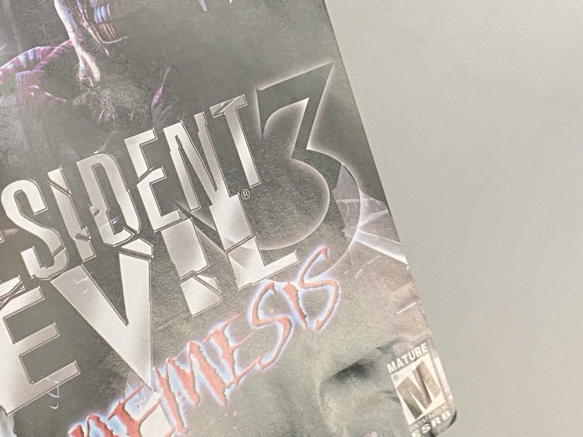 Resident Evil 3 Nemesis Nintendo GameCube Game Disc Case Capcom