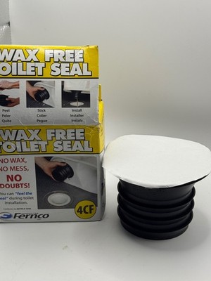 Fernco Wax Free Toilet Seal FTS-4CF 3.5in Rubber Flange Gasket 4CF