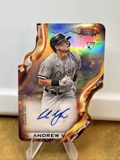 2021 Bowman's Best Heatwave Die-Cut 15/150 Andrew Vaughn Auto Autograph Rookie