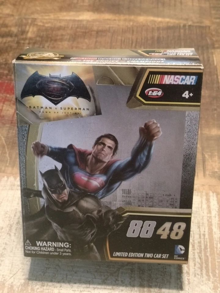 2016 Action Dale Earnhardt Jr Nationwide Batman & Jimmie Johnson Lowe's Superman - Image 2 of 4