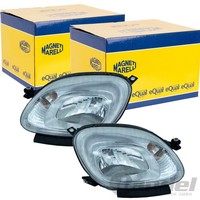2X Magneti Marelli Halogen Scheinwerfer Passend FüR Fiat Panda Links+Rechts