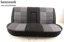 Mercedes W126 ORIGINAL Rücksitzbank mit Bezugstoff in Recaro-Optik✔️ Mercedes W126 ORIGINAL Rücksitzbank mit Bezugstoff in Recaro-Optik✔️