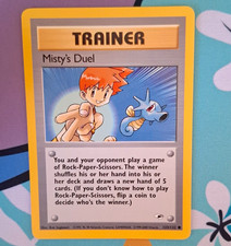 Wizards of the Coast Pokémon TCG Misty’s Duel 123/132 Unlimited