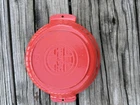 Griswold Cast-Iron Red Enamel Casserole 83