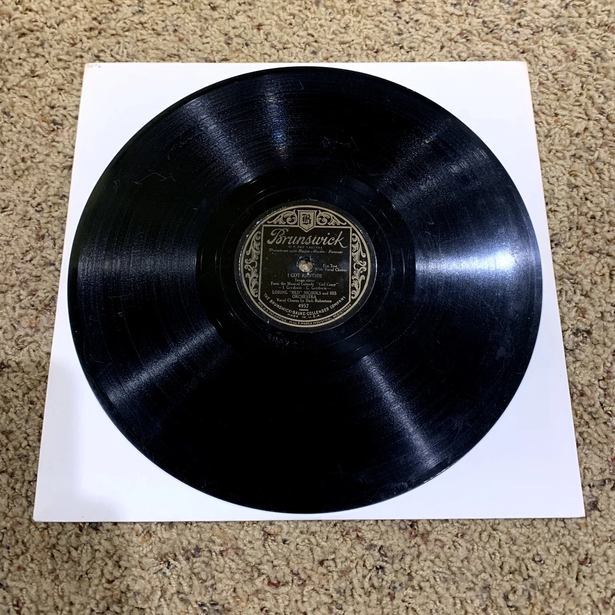 Brunswick Records 78 RPM Vinyl Records for sale - eBay