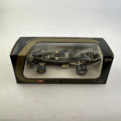 Vintage Corgi Diecast Metal John Player Special Lotus