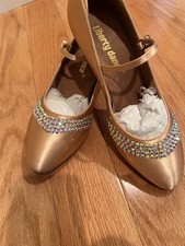 Worn Once Liberty Dance Ballroom/Smooth Shoes Sz 8 US