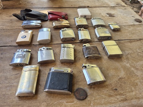 BARGAIN JOBLOT OF 18 RARE VINTAGE LIGHTERS FOR SPARES / REPAIR RONSON MOSDA - Picture 14 of 14