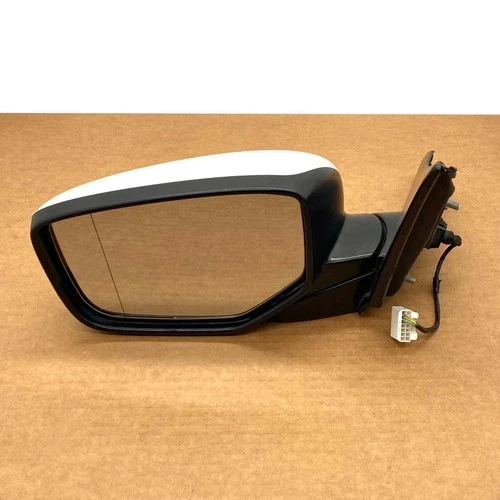 OEM 13-17 Honda Accord Left Outside Side Glass Door Mirror 76250-T2F-A110-M6