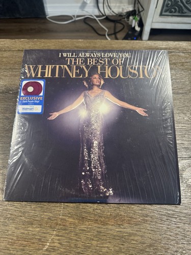 WHITNEY HOUSTON I Will Always Love You The Best Of 2LP VG++ Purple Vinyl