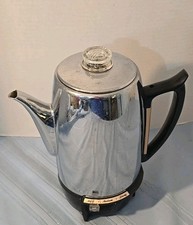 Vintage General Electric Coffee Maker Percolator, Model 28P41  Works