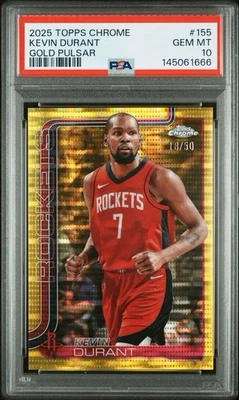 Kevin Durant Professional Sports Authenticator (PSA) Basketball