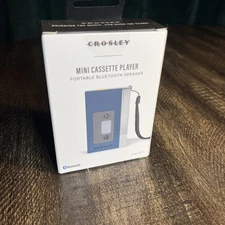Crosley Mini Retro 80's Portable Bluetooth Speaker, Wireless w/ Microphone,Teal