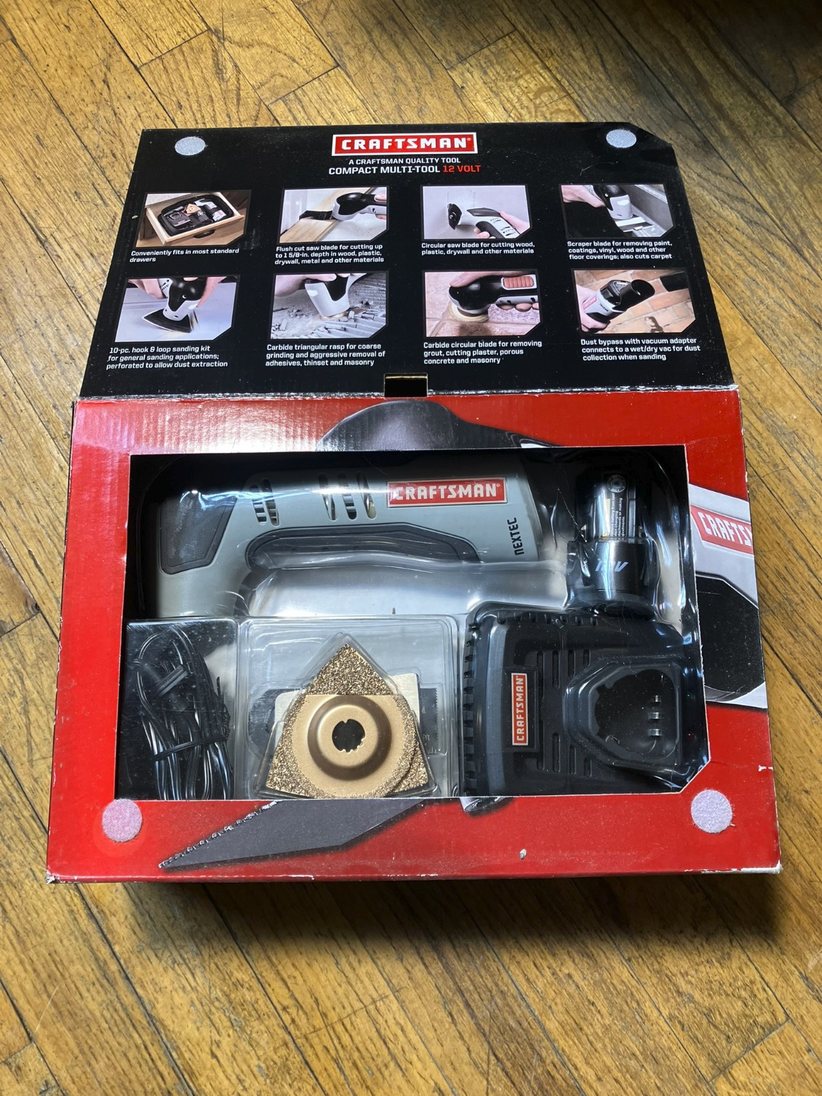 NEW Craftsmans mutli tool sander random orbital home improve
