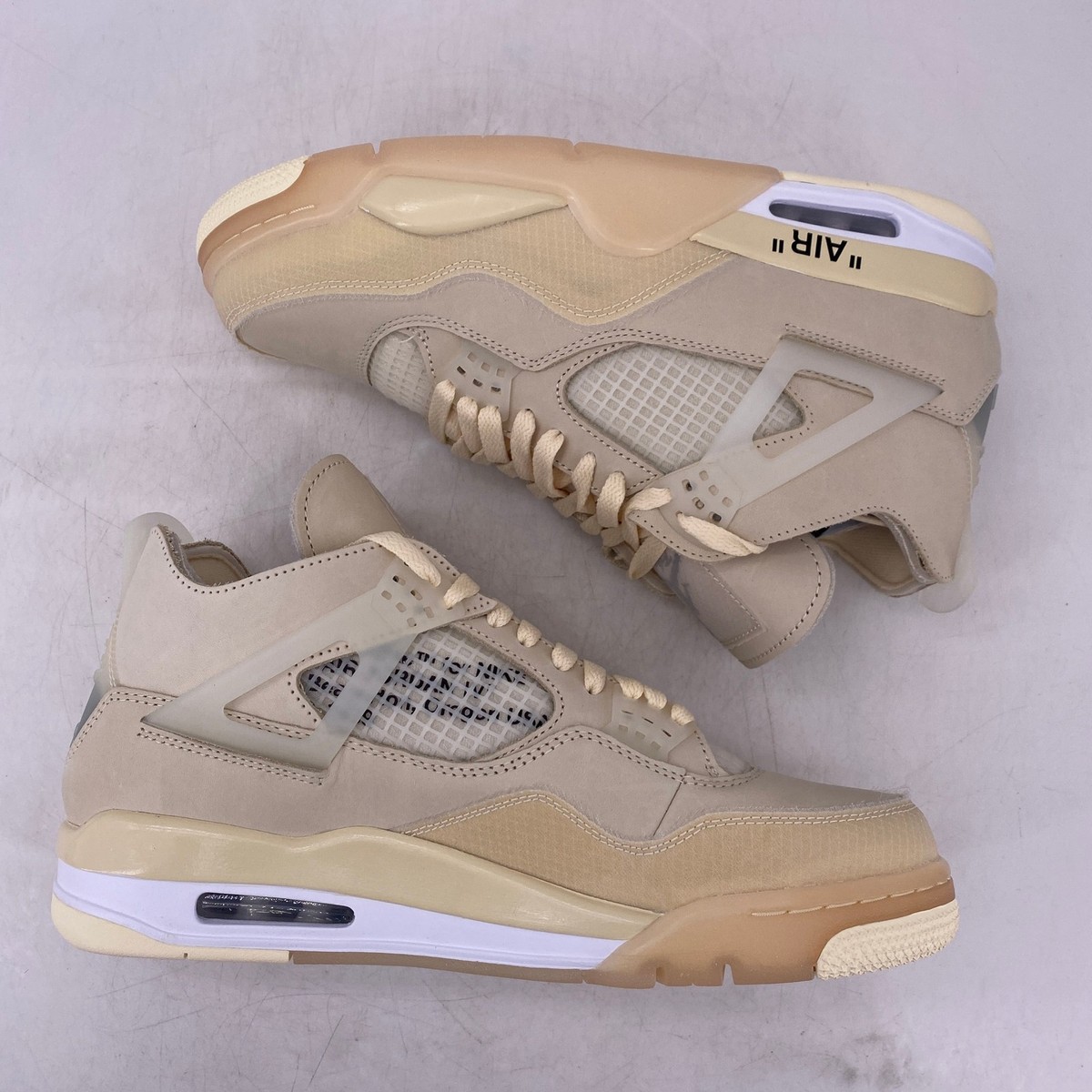 Size 11.5 - Jordan 4 SP x Off-White Mid Sail W for sale