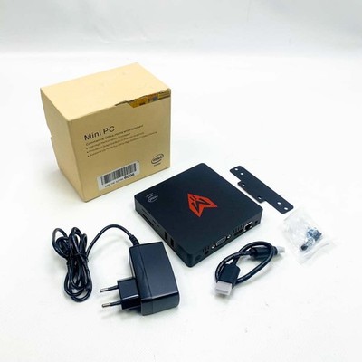 MII-V Mini PC Desktop License Windows 10 Multimedia Office Computer, 4GB Ram