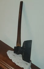 Antique Early STERLING 11 1/4" Broad Axe. HTF
