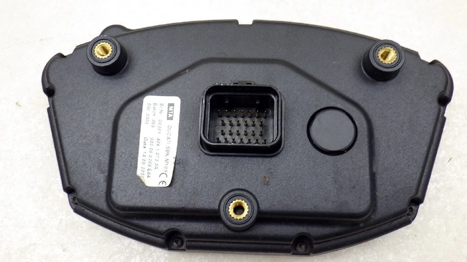Ducati 1198S Velocímetro Tacómetro Instrumentos Indicadores Ecu Interruptor Principal Foto 4 de 4
