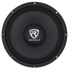 Rockville RM108PRO 10" 600 Watt 8 Ohm SPL Car Midrange Mid-Bass Pro Speaker
