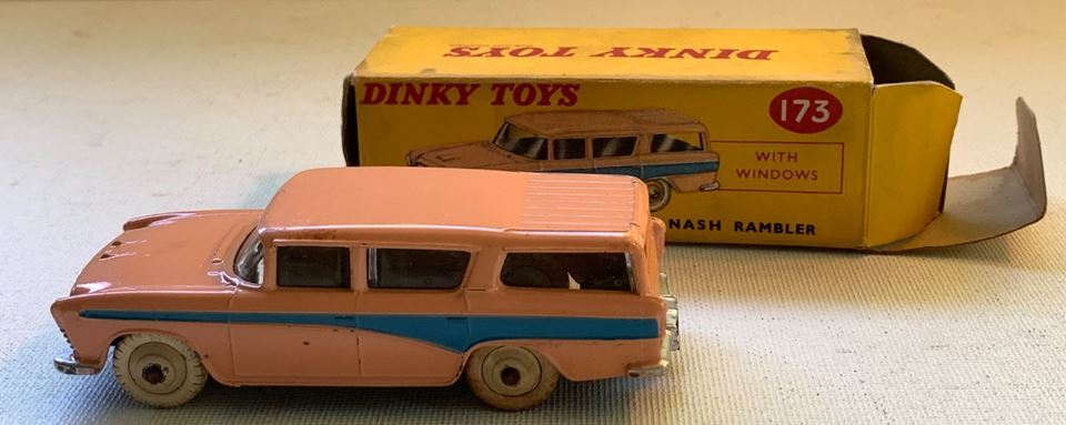 レア Dinky #173 Nash Rambler Station Wagon Dinky Toys Nash Rambler Station Wagon Ref. 173 MIB Dinky