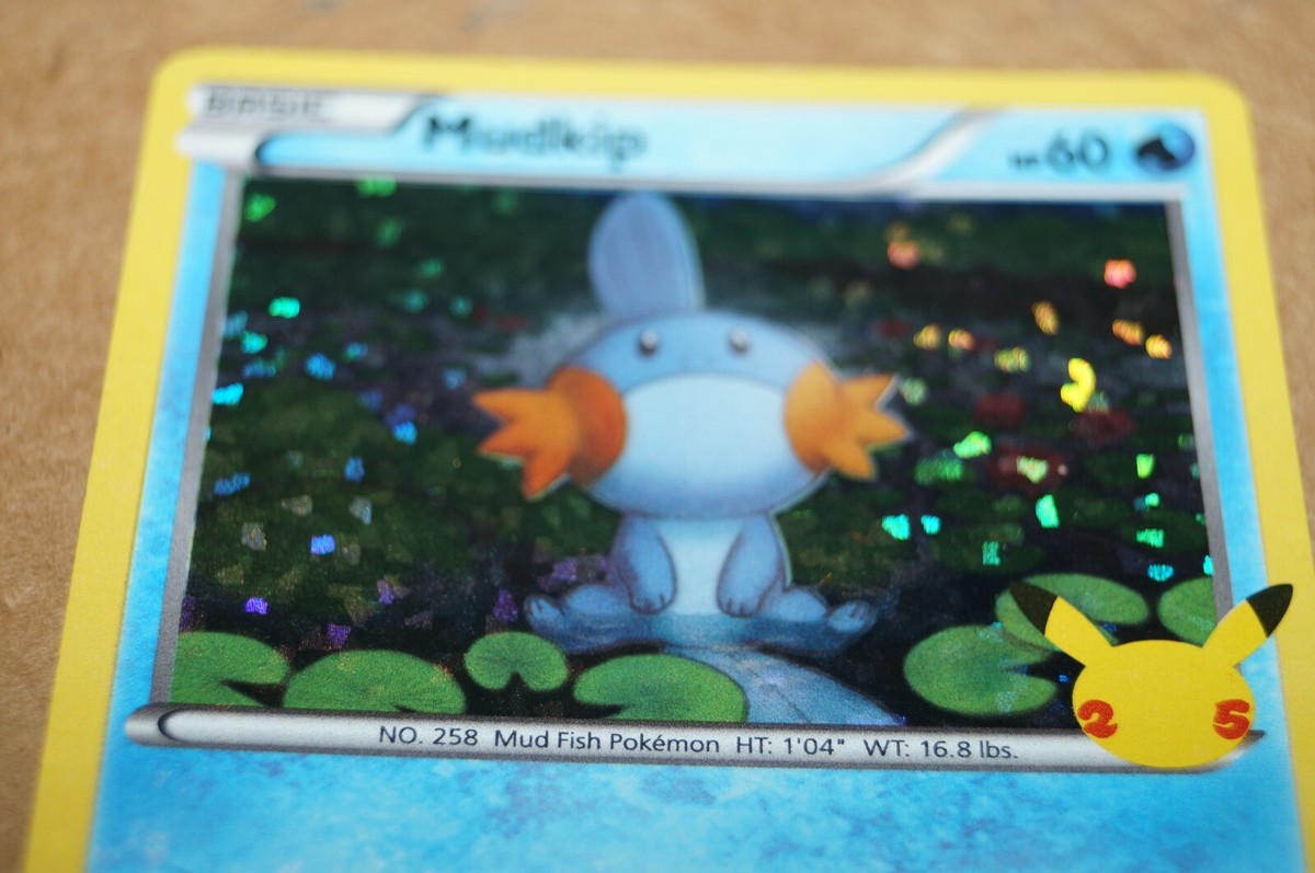 mudkip pokemon card mcdonalds | Dex Colorless Mud POKEMON MUDKIP HOLO CARD #19