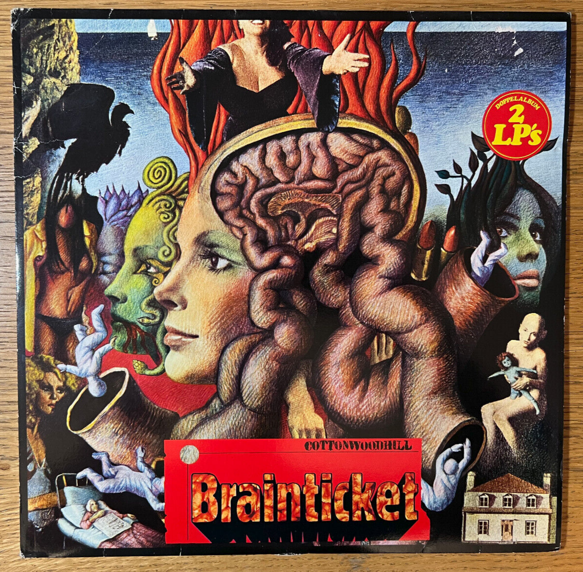 Brainticket Cottonwoodhill レコードオリジナル美品 BRAINTICKET 