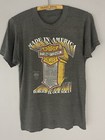 Rare Vintage 3D Emblem Harley Davidson Motorcycle T Shirt 80s Forged In Our Soul