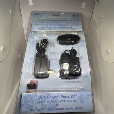 FOUNTAIN MAGIC III AC/DC PUMP KIT FOR FOUNTAINS 6 Volt