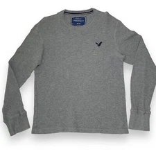 American Eagle Vintage Fit Gray Men’s Pullover Crewneck Sweater- Medium