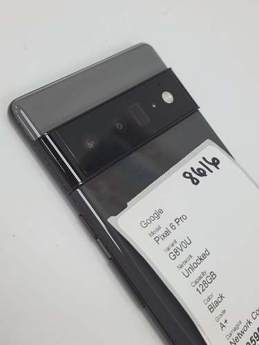 DEFECTIVE - Google Pixel 6 Pro - 128GB - Black - Unlocked - G8V0U - 8616 - Afbeelding 3 van 4