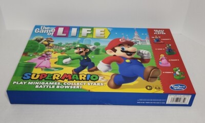 The Game of Life: Super Mario Edition Board Game for Kids Ages 8